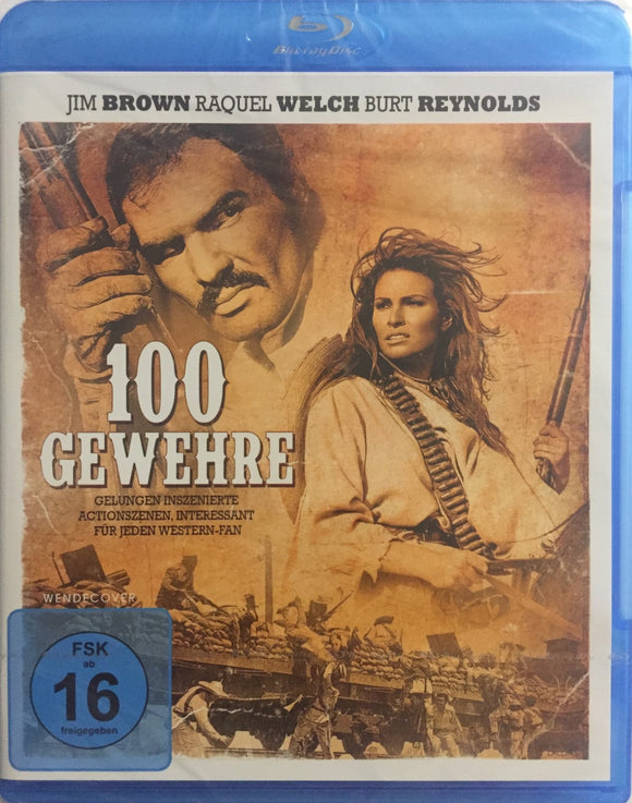 100 Kivääriä Blu-ray *ENG.ÄÄNI* (1969, Burt Reynolds, Raquel Welch)