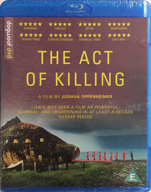 The Act of Killing Blu-ray *ENG.TXT* (2012, Ylistetty Oscar-ehdokas, Director's cut)