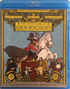 Paroni von Münchausenin Seikkailut Blu-ray *ENG.TXT* (1988, Terry Gilliam)