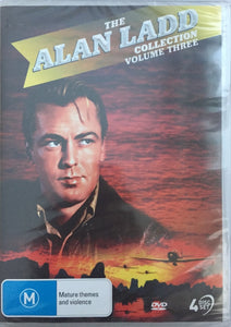 Alan Ladd -elokuvakokoelma *ENG.ÄÄNI* (1942-54, 4 DVD, Via Vision)