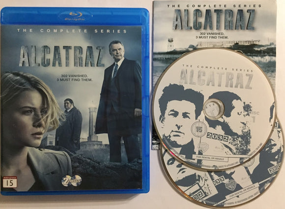 Alcatraz -minisarja Blu-ray *ENG.TXT* (2012, 2-disc, Sam Neill)