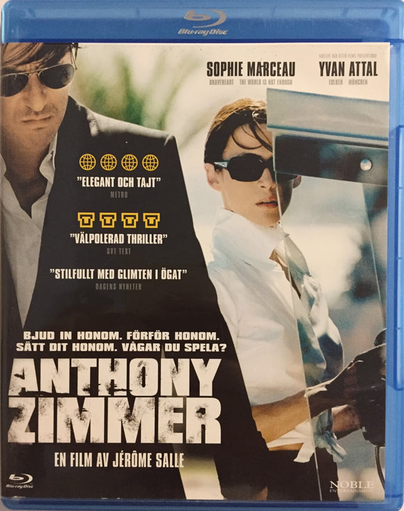 Anthony Zimmer Blu-ray *SUOMITXT* (2005, Sophie Marceau)