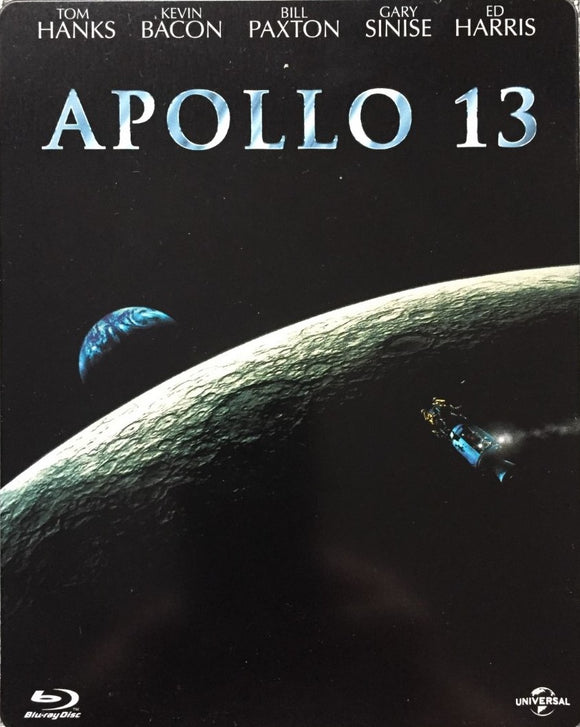 Apollo 13 Blu-ray *SUOMITXT* (1995, Steelbook, Tom Hanks)