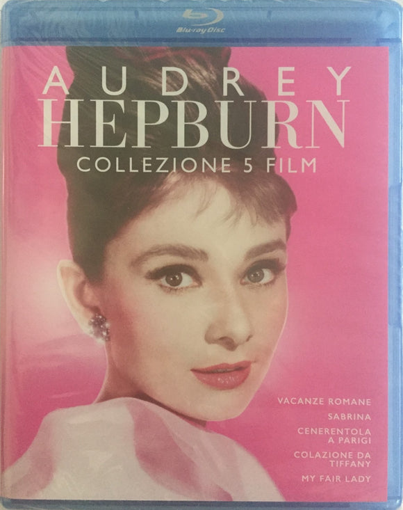 Audrey Hepburn -boksi Blu-ray *SUOMITXT* (1953-64, 5-disc, mm. Loma Roomassa)