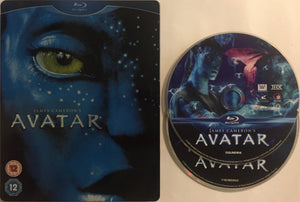 Avatar Blu-ray *SUOMITXT* (2009, Steelbook, 2-disc)