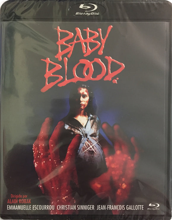 Baby Blood Blu-ray *ENG.TXT* (1990, Body Horror -klassikko)