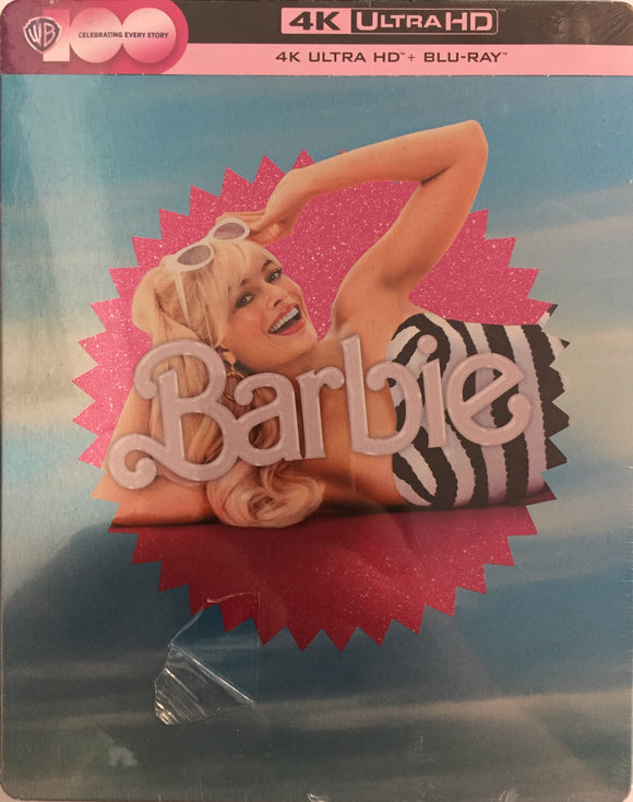 Barbie 4K UHD *SUOMITXT* (2023, Steelbook, Ryan Gosling, 2-discs)
