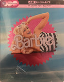 Barbie 4K UHD *SUOMITXT* (2023, Steelbook, Ryan Gosling, 2-discs)