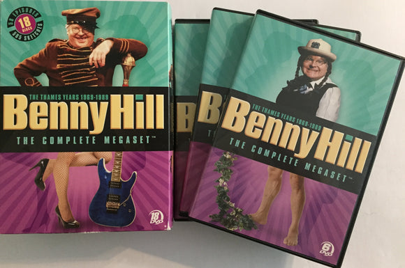 The Benny Hill Show - Koko Sarja *ENG.ÄÄNI* (1969-1989, 18 DVD)
