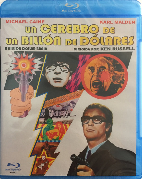 Miljardin Dollarin Aivot Blu-ray *ENG.ÄÄNI* (1967, Michael Caine, Karl Malden)