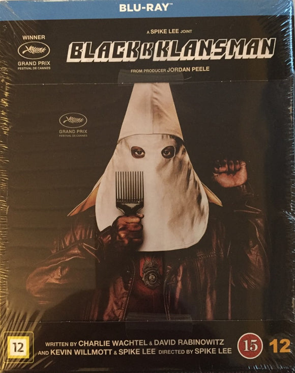 BlacKkKlansman Blu-ray *SUOMITXT* (2018, Steelbook, Jasper Pääkkönen)