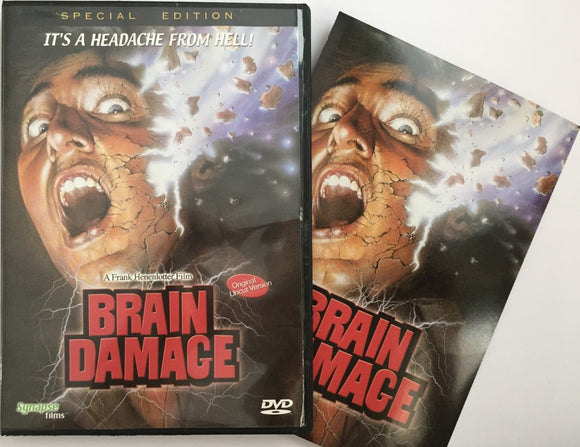 Brain Damage *ENG.ÄÄNI* (1988, Body Horror, Special Edition)