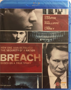 Breach Blu-ray *SUOMITXT* (2007, Chris Cooper, Ryan Philippe)