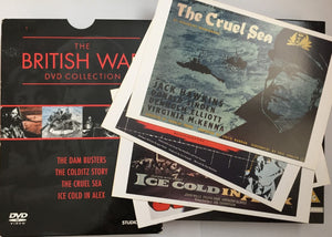 British War Collection -boksi *ENG.ÄÄNI* (1953-58, 4 DVD + Taidekortit)