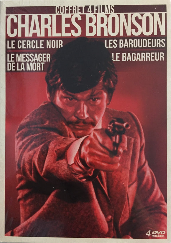 Charles Bronson -boksi *ENG.ÄÄNI* (1970-88, 4 DVD, mm. Nyrkkisankarit)