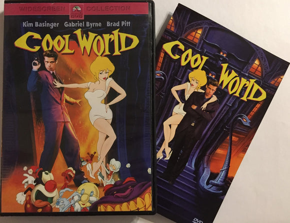 Cool World *SUOMITXT* (1992, Brad Pitt, Kim Basinger)