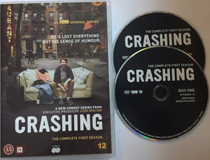 Crashing - Kausi 1 *SUOMITXT* (2017, 2 DVD, Judd Apatow -komedia)