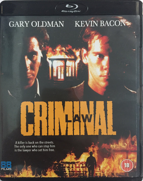 Criminal Law Blu-ray *ENG.ÄÄNI* (1988, Gary Oldman, Kevin Bacon)