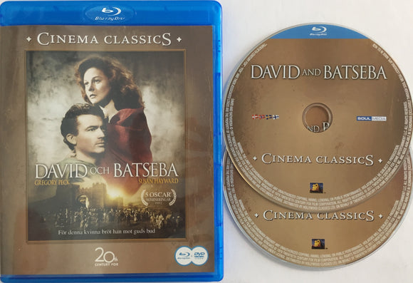 Daavid ja Batseba Blu-ray *SUOMITXT* (1951, Gregory Peck, Susan Hayward)