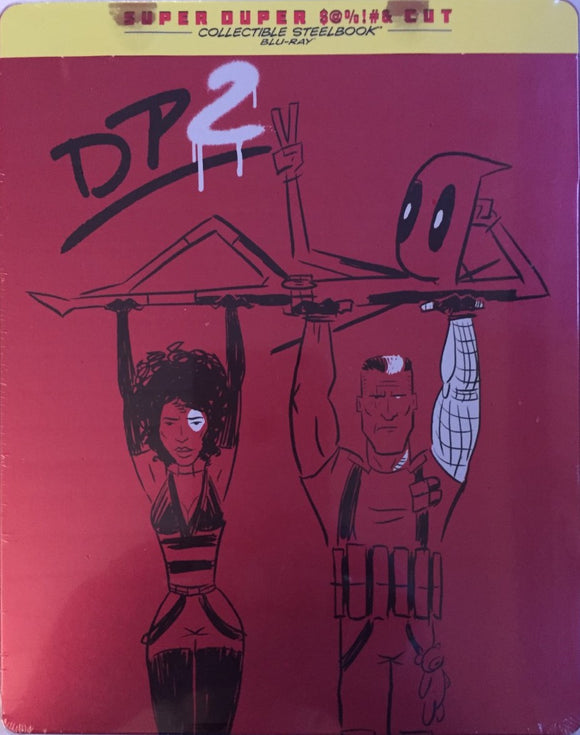 Deadpool 2 Blu-ray *SUOMITXT* (2018, Steelbook, Ryan Reynolds)