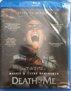 Death of Me Blu-ray *SUOMITXT* (2020, Luke Hemsworth, Maggie Q)