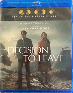 Decision to Leave Blu-ray *SUOMITXT* (2022, Chan-wook Park, Cannes -voittaja)