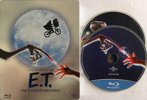 E.T. the Extra-Terrestrial Blu-ray *SUOMIÄÄNI/TXT* (1982, Steelbook, 2-discs)