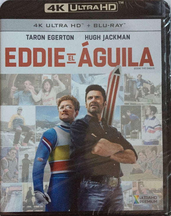 Eddie the Eagle 4K UHD *SUOMITXT* (2015, Hugh Jackman)