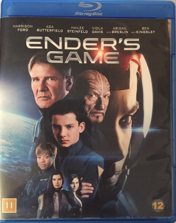 Ender's Game Blu-ray *SUOMITXT* (2013, Harrison Ford, Ben Kingsley)