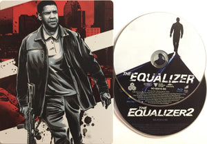 The Equalizer 1 & 2 Blu-ray *SUOMITXT* (2014-18, Steelbook)