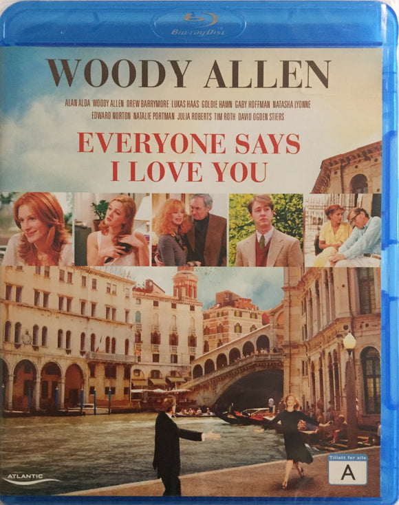 Kaikki Sanovat I Love You Blu-ray *SUOMITXT* (1996, Woody Allen, Natalie Portman)
