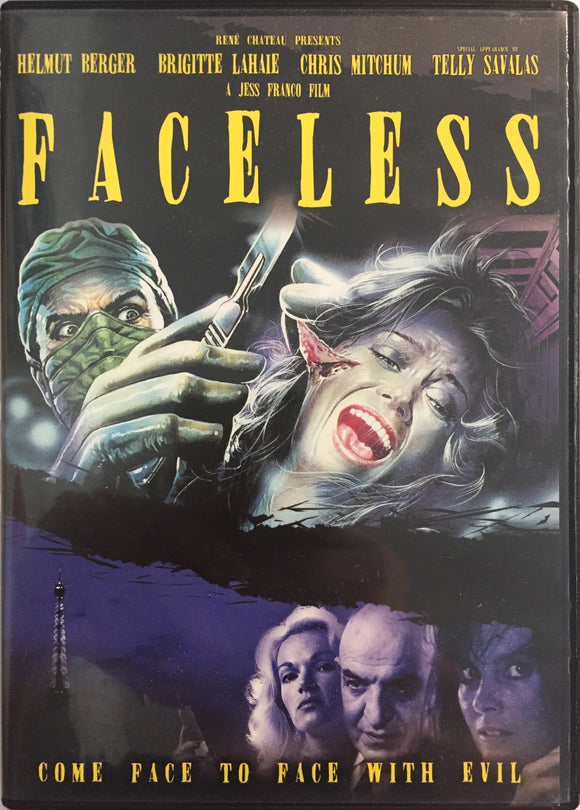 Faceless *ENG.ÄÄNI* (1988, Giallo, Jess Franco, Telly Savalas)