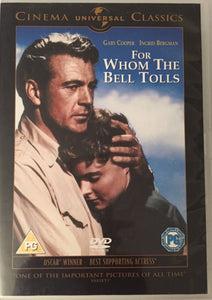 Kenelle Kellot Soivat *SUOMITXT* (1943, Gary Cooper, Ingrid Bergman)