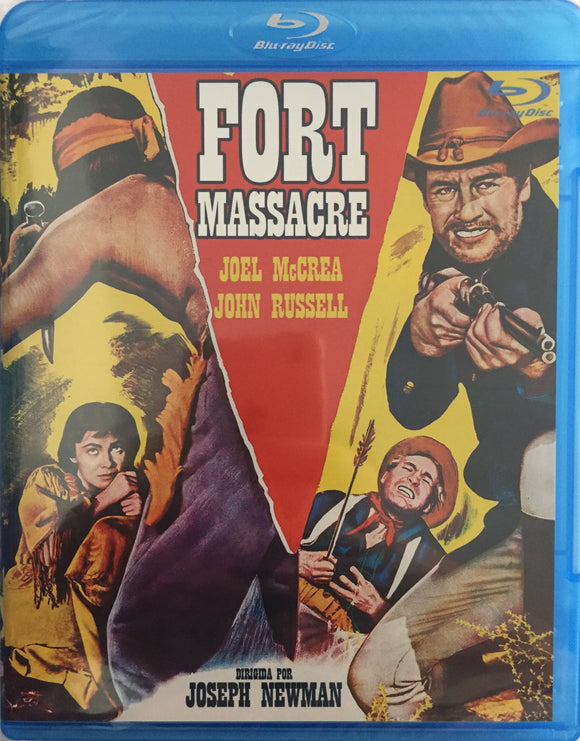 Fort Massacre - Surmanpartio Blu-ray *ENG.ÄÄNI* (1958, Joel McCrea)