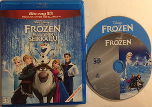 Frozen - Huurteinen Seikkailu 3D+2D *SUOMIÄÄNI/TXT* (2013, 2-Disc)