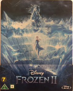 Frozen II Blu-ray *SUOMIÄÄNI/TXT* (2019, Steelbook, Disney)
