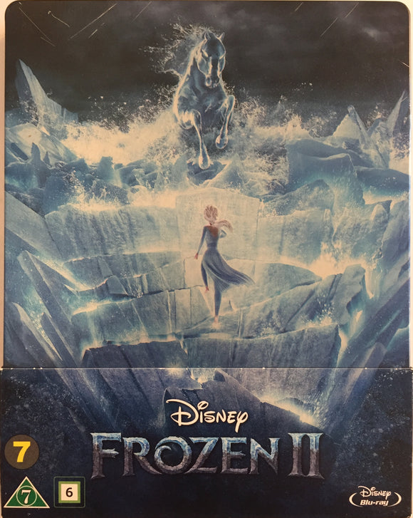 Frozen II Blu-ray *SUOMIÄÄNI/TXT* (2019, Steelbook, Disney)