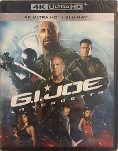 G.I. Joe: Kosto 4K UHD *SUOMITXT* (2013, Dwayne Johnson, 2-disc)