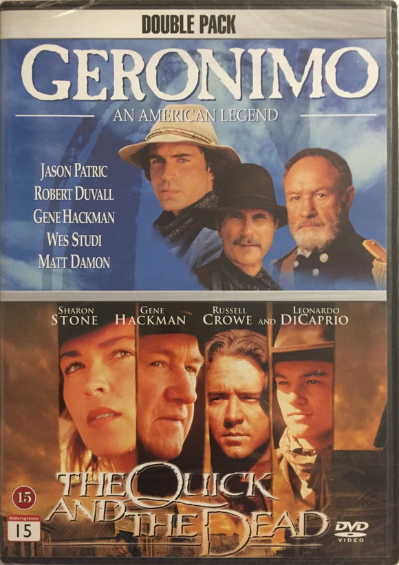 Geronimo & Nopeat ja Kuolleet *SUOMITXT* (1993-95, Gene Hackman, Leonardo DiCaprio)