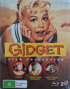 Gidget -elokuvakokoelma Blu-ray *ENG.TXT* (1959-72, 4 Elokuvaa, Komediaklassikot)