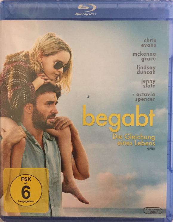 Gifted Blu-ray *SUOMITXT* (2017, Arvostelumenestys, Chris Evans)