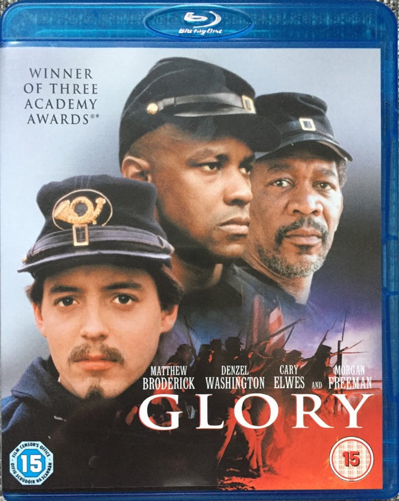 Glory Blu-ray *SUOMITXT* (1989, Denzel Washington, Morgan Freeman)