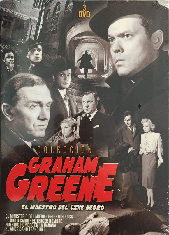 Graham Greene Collection *ENG.ÄÄNI* (1944-59, 6 Klassikkoelokuvaa)