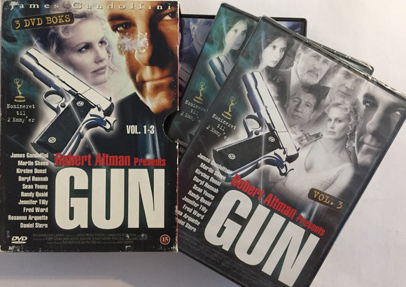 Gun - Koko Sarja *ENG.ÄÄNI* (1997, 3 DVD, Robert Altman, James Gandolfini)