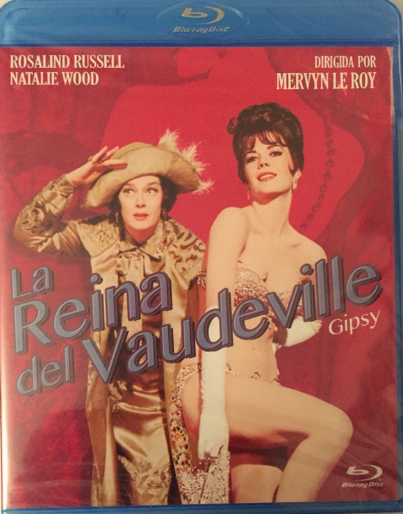 Gypsy, Striptease-kuningatar Blu-ray *ENG.TXT* (1962, Natalie Wood, Karl Malden)