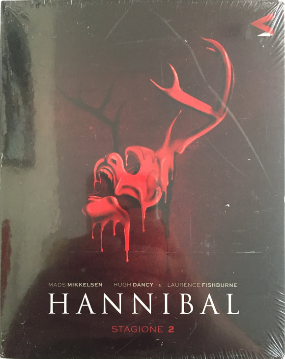 Hannibal - Kausi 2 Blu-ray *ENG.ÄÄNI* (2014, 4-disc, Mads Mikkelsen)