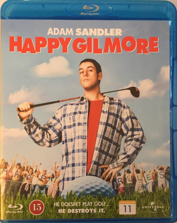 Happy Gilmore Blu-ray *SUOMITXT* (1996, Adam Sandler)