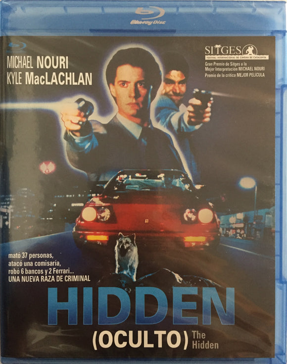 The Hidden - Pahan Naamio Blu-ray *ENG.TXT* (1987, Kyle MacLachlan)