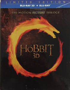 Hobitti Trilogia 3D+2D Blu-ray *SUOMITXT* (2012-14, 12-discs, Limited Edition)
