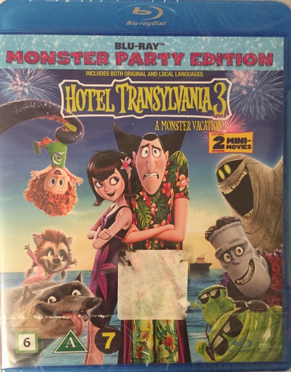 Hotel Transylvania 3: Monsterit Matkalla Blu-ray *SUOMIÄÄNI/TXT* (2018)